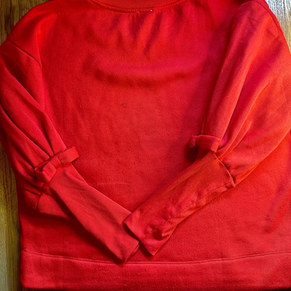 Maeve Vibrant Red Crew Neck Sweater - Picture 8 of 8